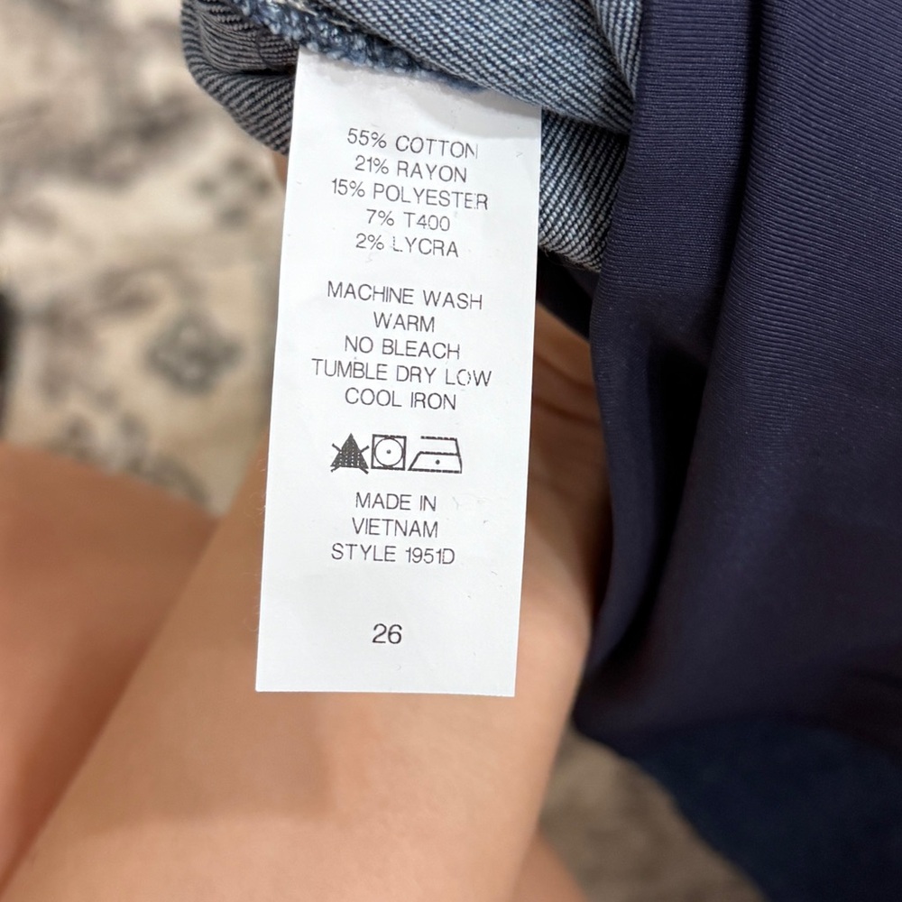 Pinkblush Dark Blue Maternity Jeans - Picture 4 of 5